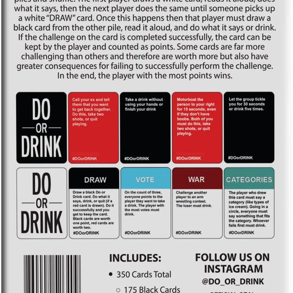 Do or Drink - Drinking Card Game - Adult Party Game - Picture 8 of 9